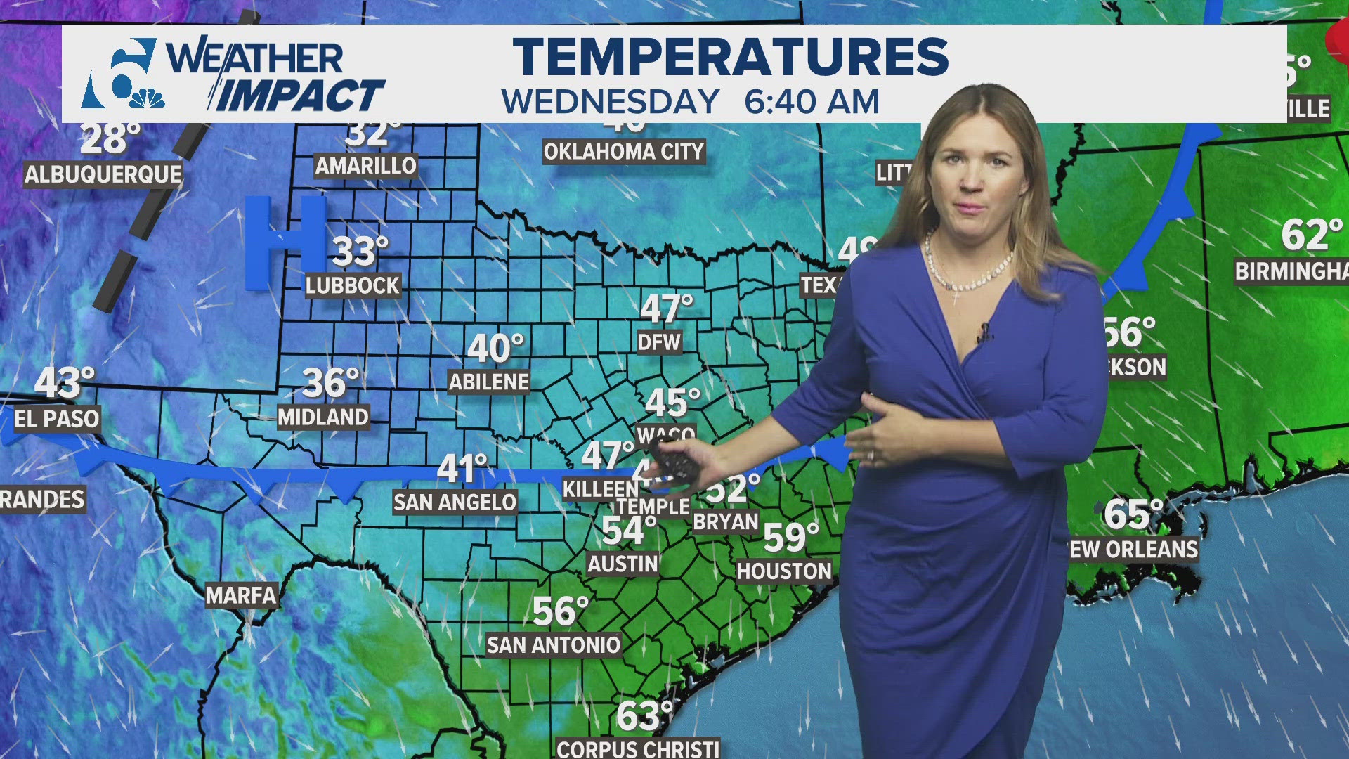 A breezy day today with a chilly Thursday morning; warming trend to come