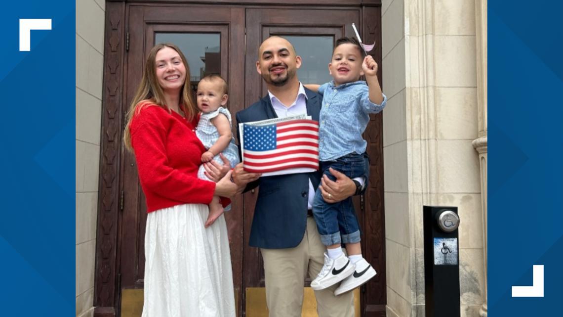 Central Texas man becomes U.S. Citizen after 15-year journey as America approaches 250th birthday