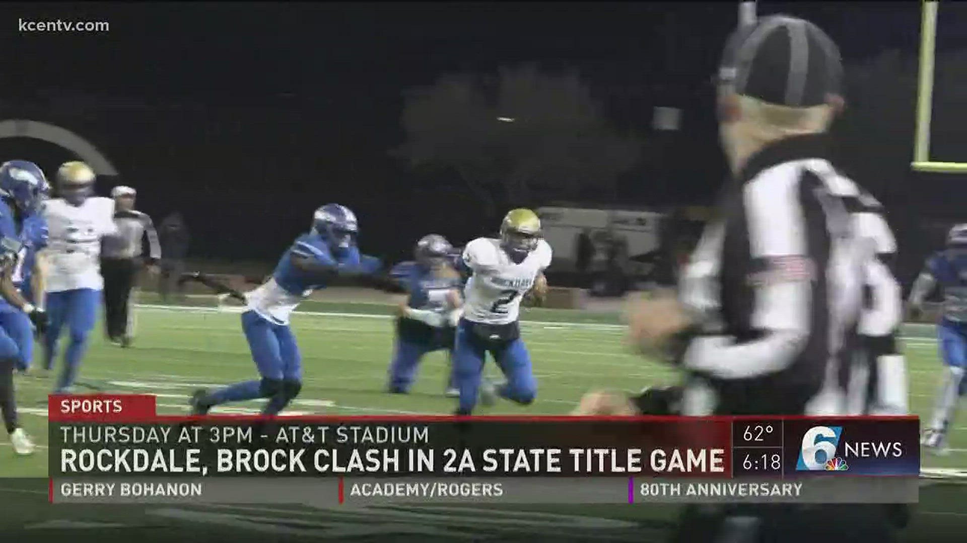 Rockdale and Brock will clash in 2A state title game.