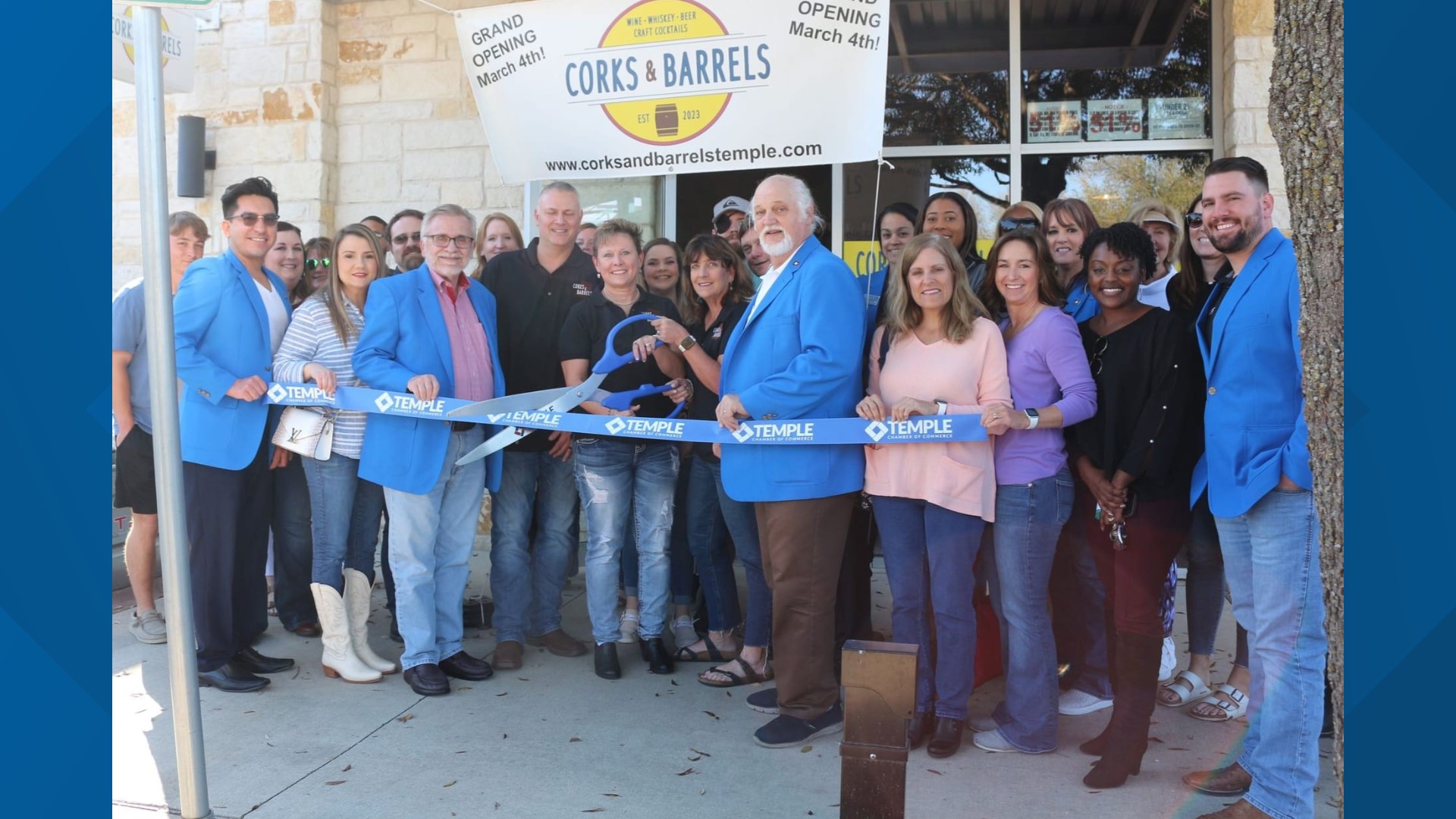 Corks & Barrels celebrates grand opening in Temple
