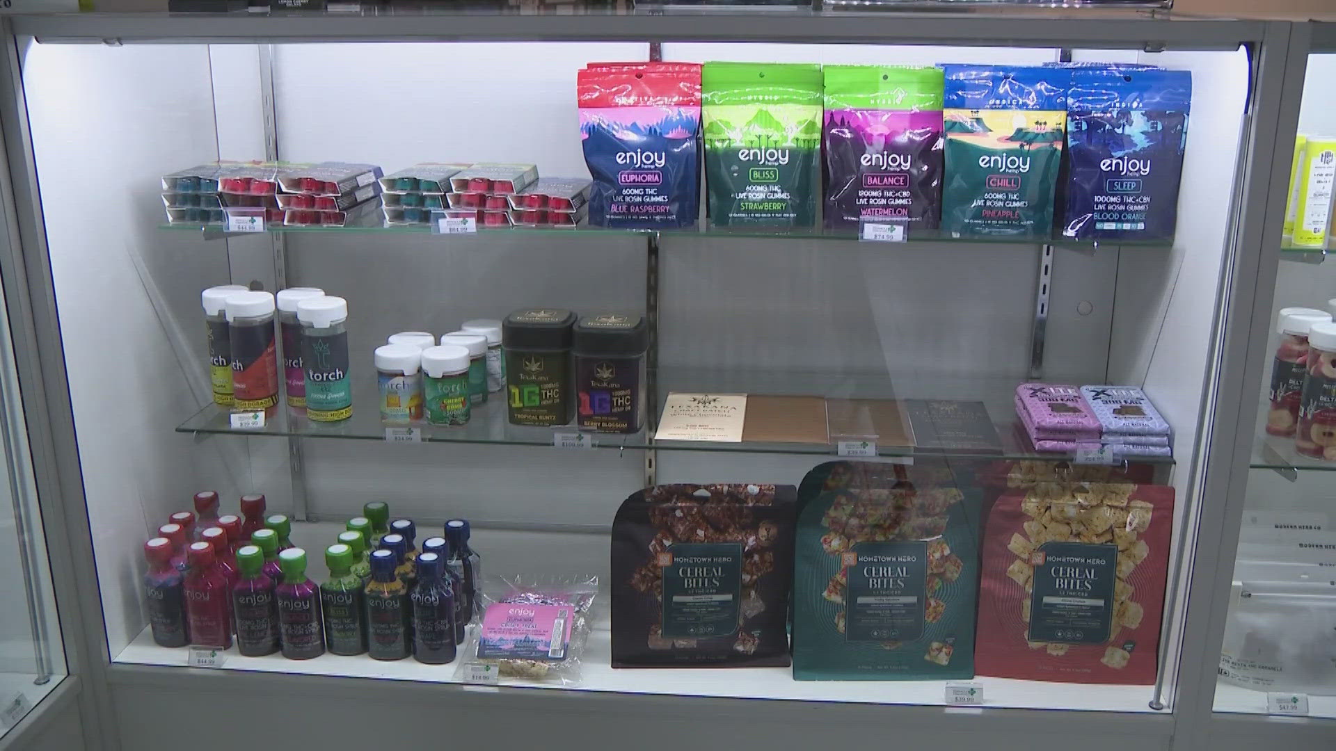 Police said an undercover investigation revealed products labeled as legal hemp contained THC levels exceeding 20%, above the 0.3% federal limit. 