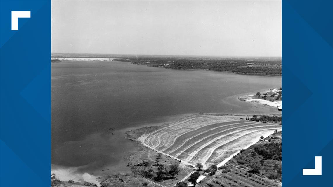 Belton Lake levels raise fascination of what was there before