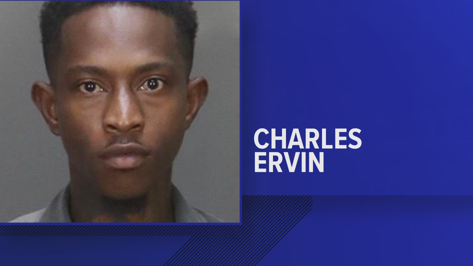 Charles Earl Ervin was arrested for the shooting death of Zachary Hughes in April.