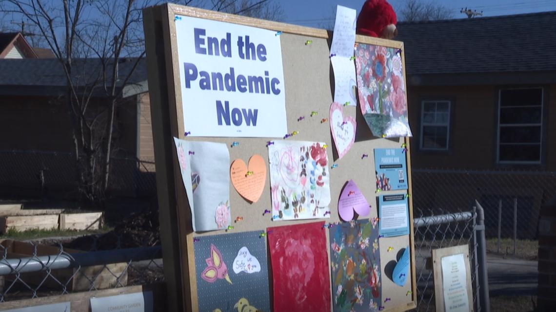 Leaving Valentine's Day messages for COVID-19 victims - Vimarsana News