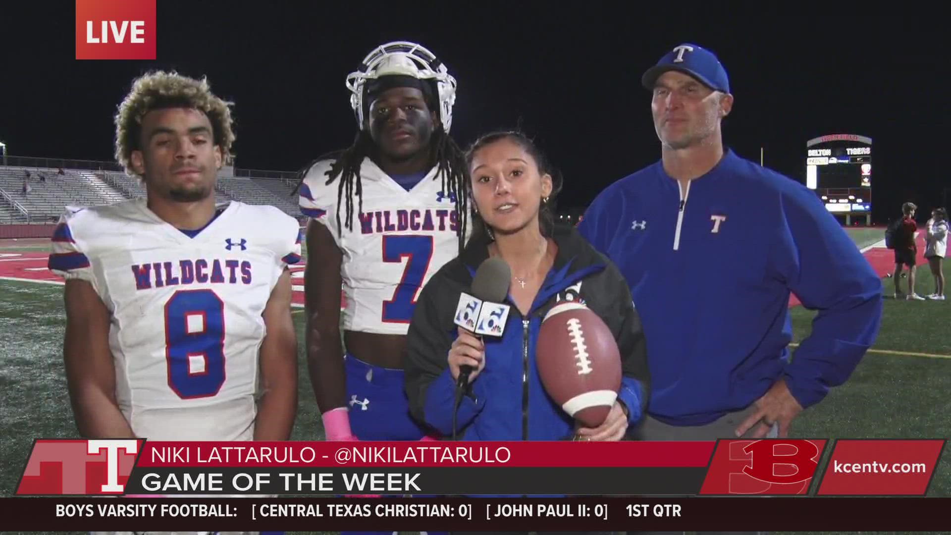 The Wildcats are our Week 8 GOTW champs after beating the Tigers, 50-15.