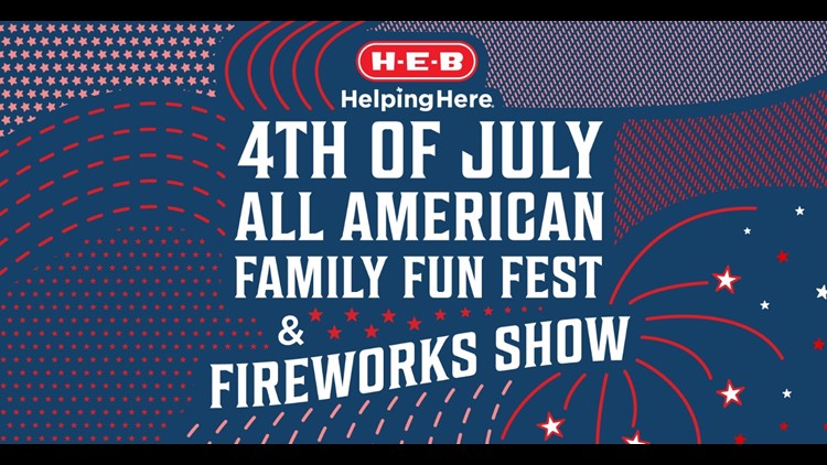 H-E-B Fourth of July All-American Family Fun Fest & Firework Show