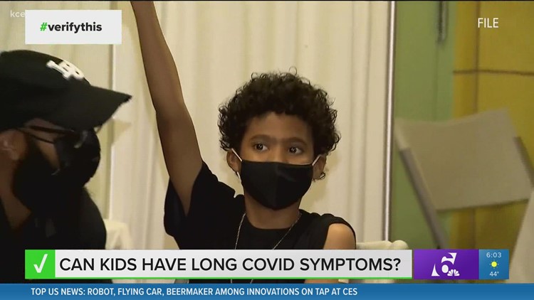 VERIFY | Can kids have longer COVID symptoms?