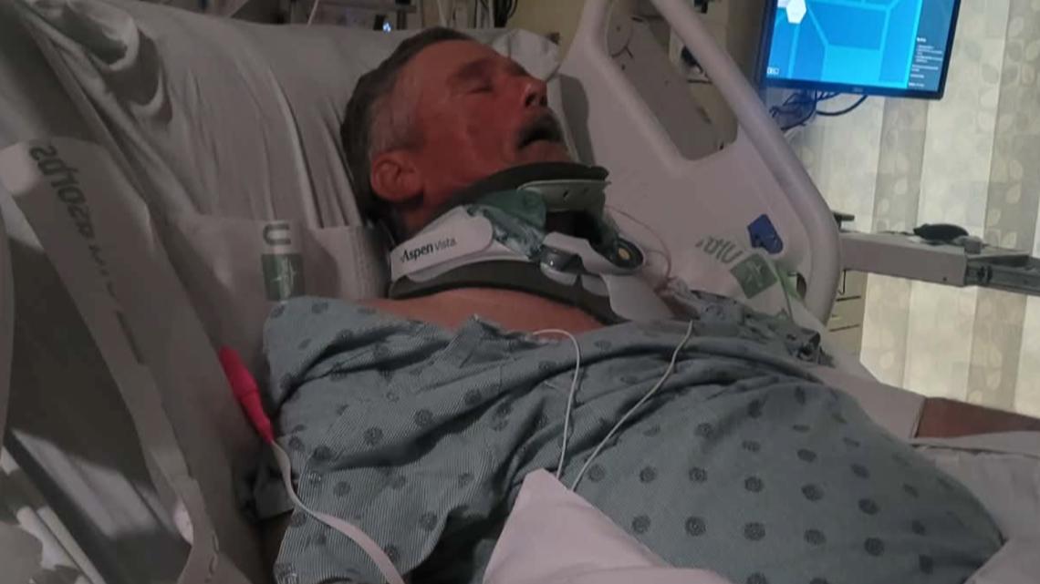 China Spring man paralyzed after slipping on ice, saved by passing stranger