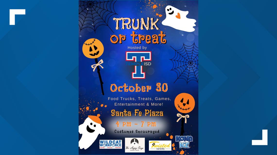 Temple ISD Trunk or Treat Halloween Event