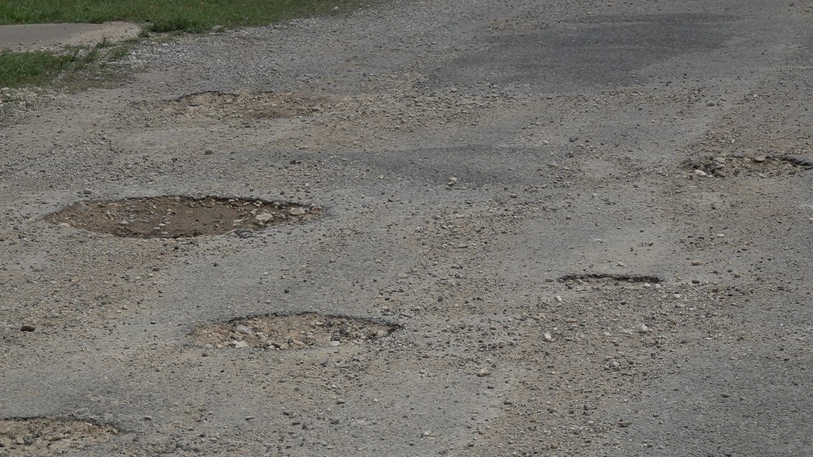 Potholes swarm the roads in Robinson - Vimarsana News