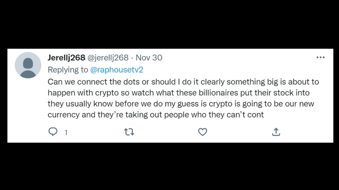 crypto billionaires dying tweet
