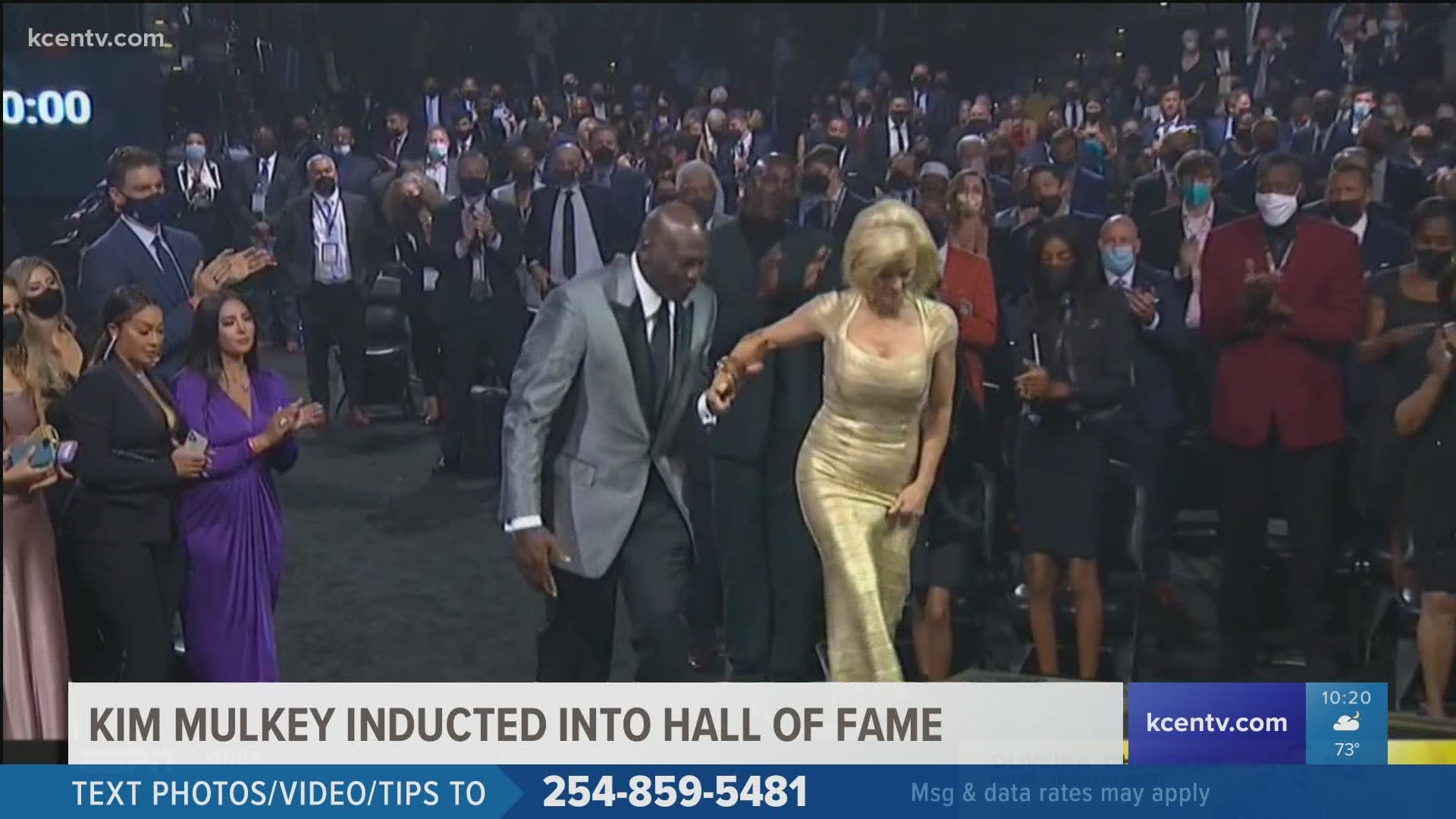Mulkey was inducted into the Hall of Fame alongside eight others and was presented by Michael Jordan