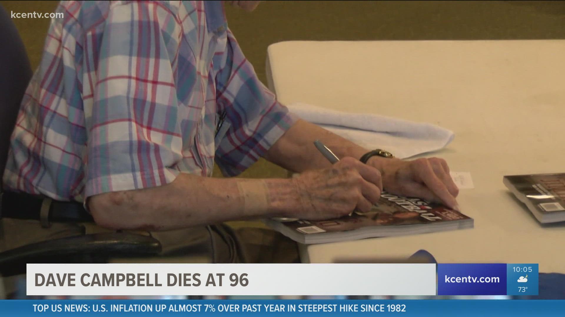 Sports journalist, magazine founder Dave Campbell dead at 96.