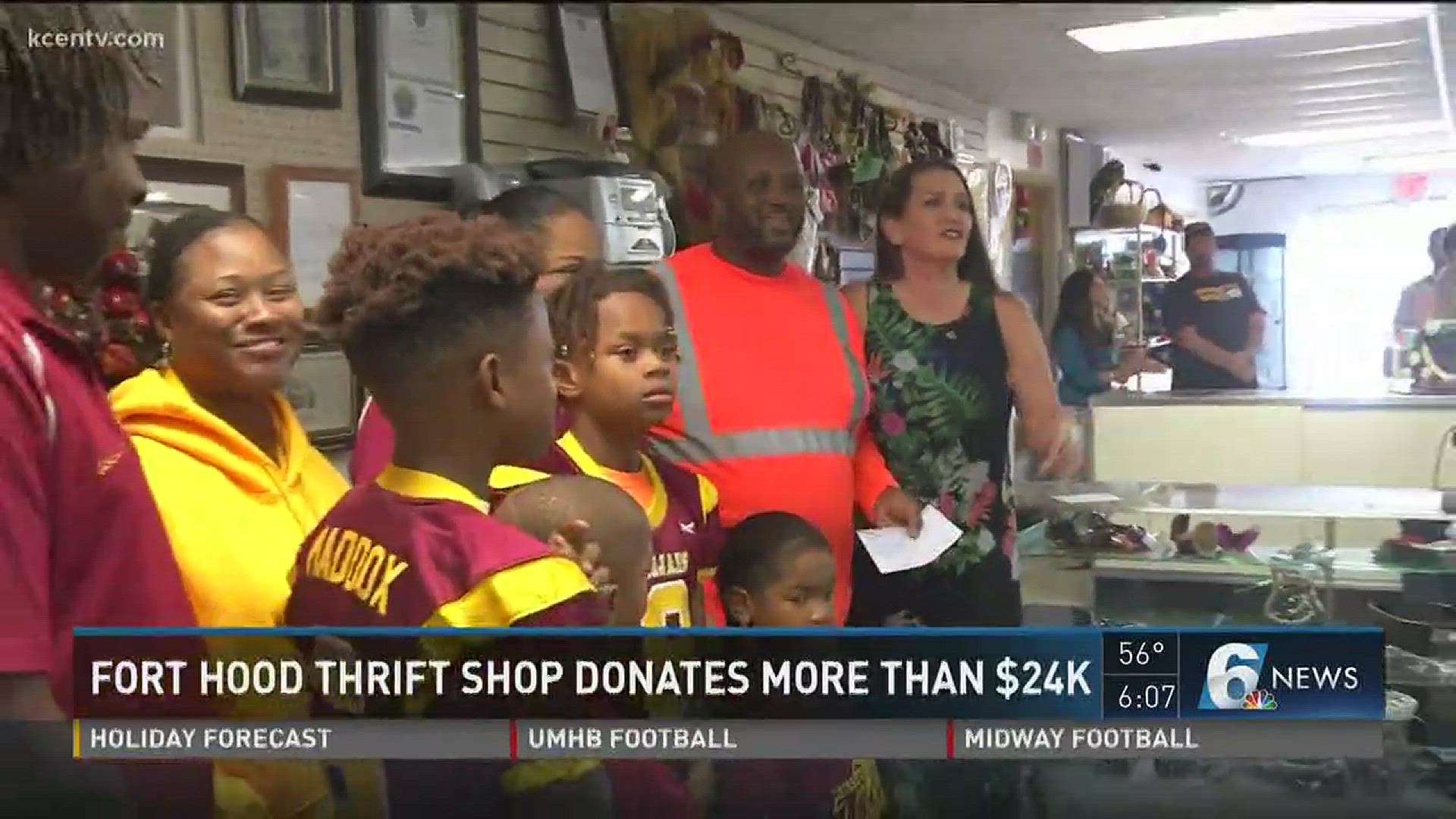 The Fort Hood Thrift Shop donated more than $24,000 in grants to local charities.