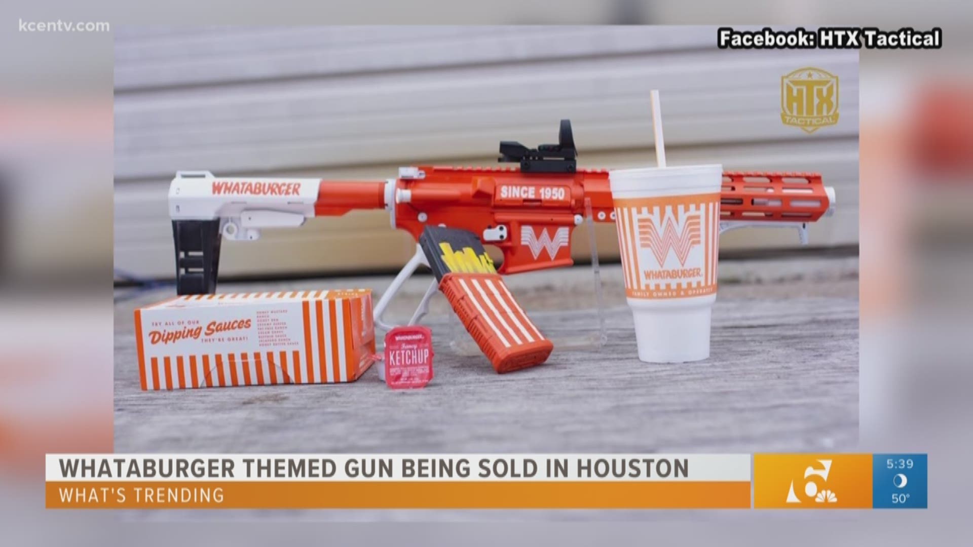 Justin Bieber takes a break from music, Whataburger themed gun being sold in Houston for $1,800 and other trending news.