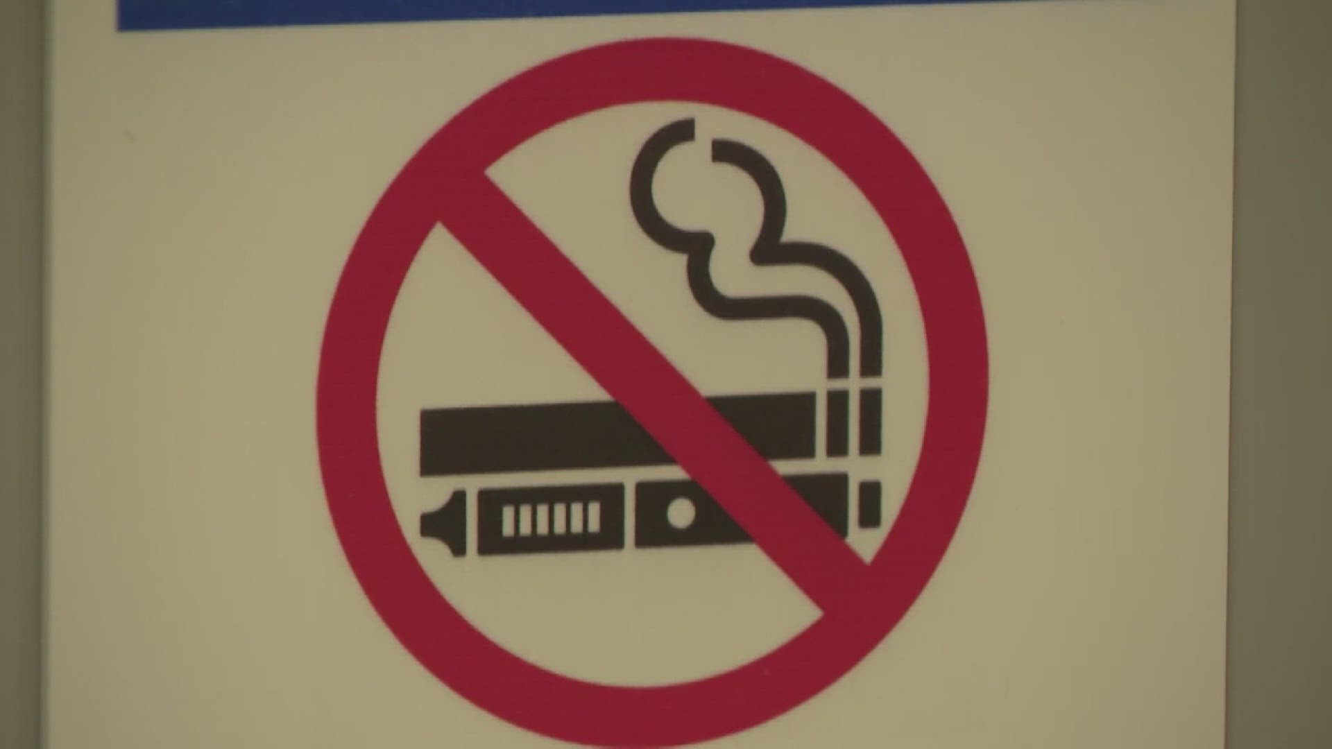 The new anti-vape law begins Friday, Sept. 1.