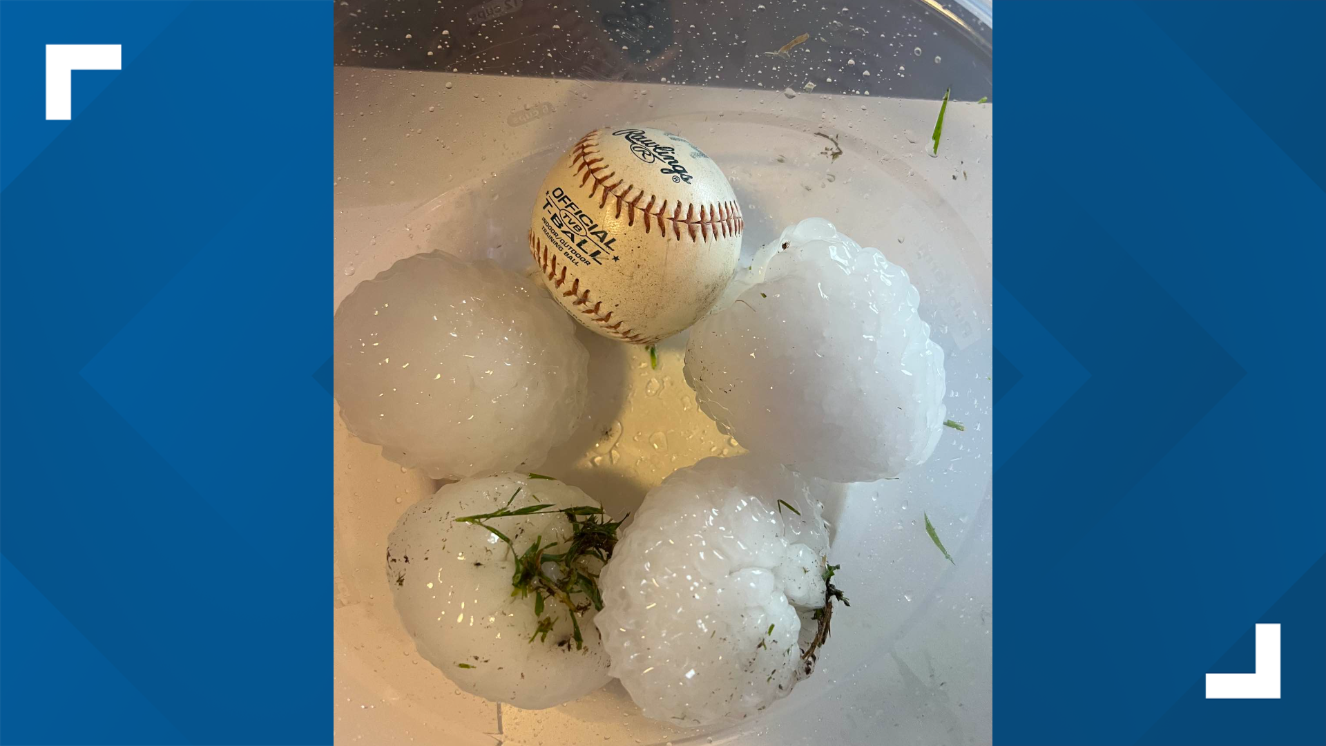 Explainer How does large hail, size of baseballs, form?