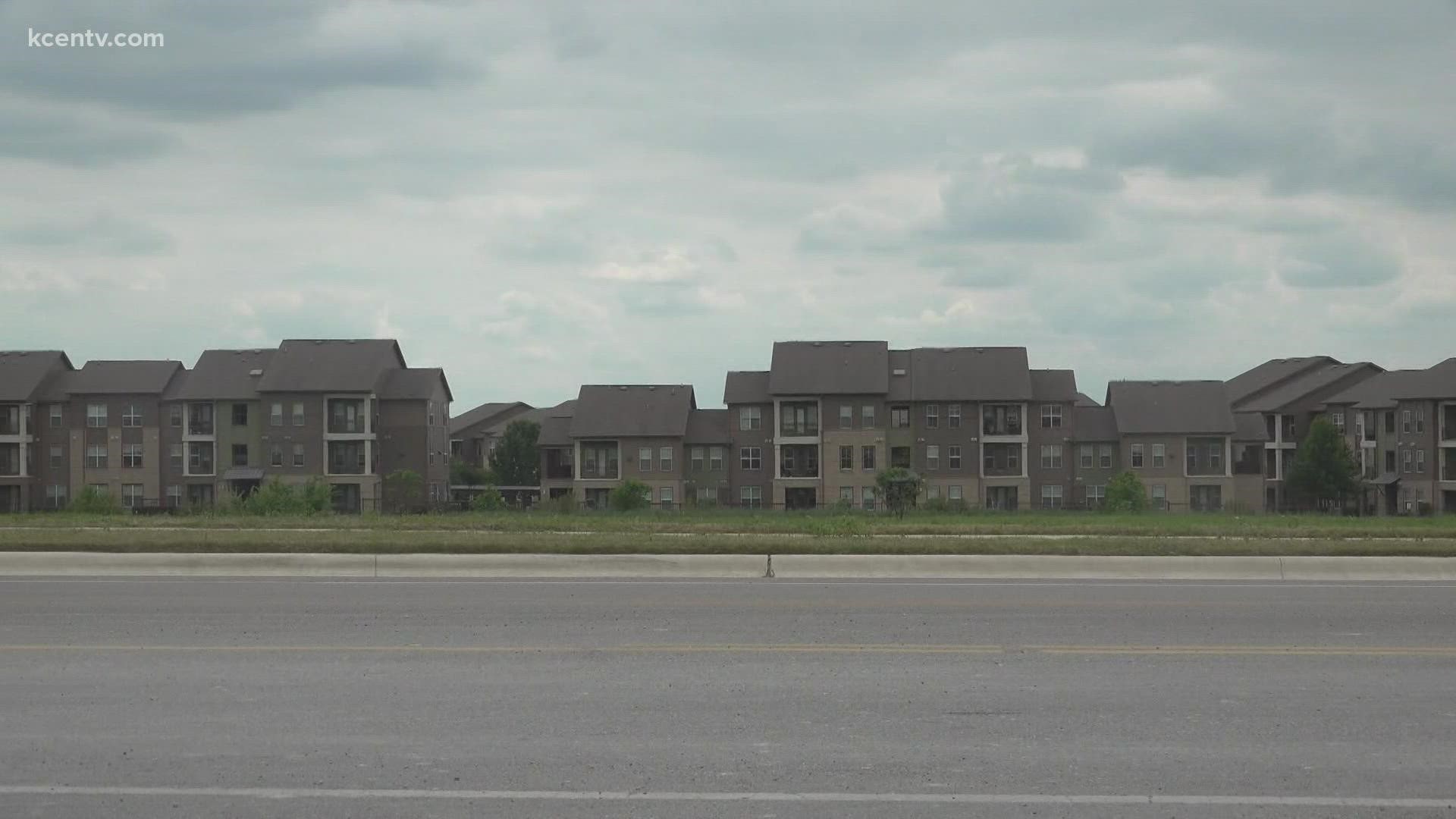 Central Texas housing experts say rent has risen at least 25 percent in 18 months and most apartment complexes are around 95 percent occupied.