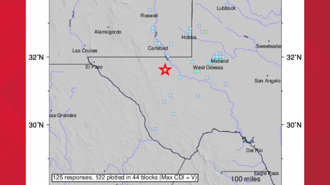 A magnitude 5.3 earthquake was felt in West Texas