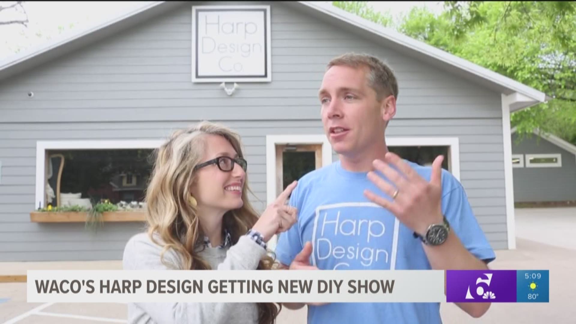 Waco craftspeople Clint and Kelly Harp, whose Harp Design Company rose to fame thanks to HGTV's Fixer Upper are now getting their own TV Show.