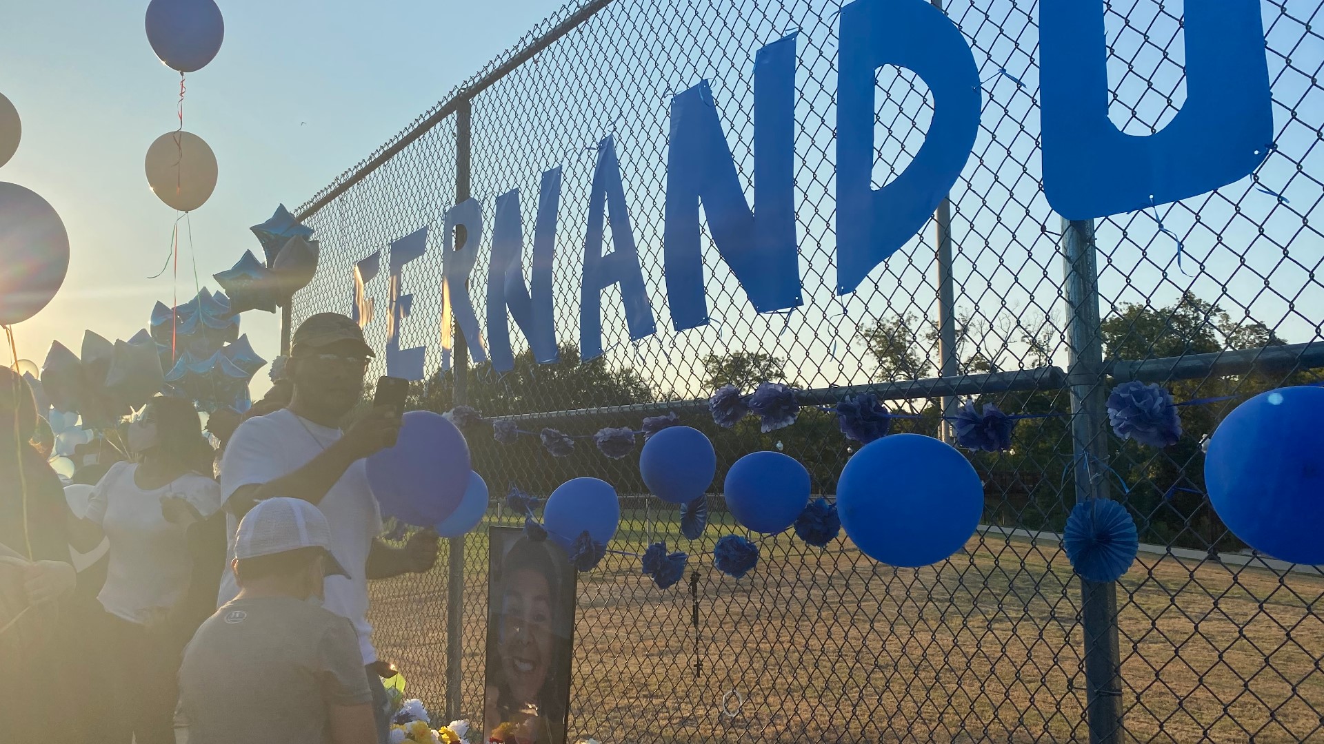 Hundreds of family members and friends of Martinez gathered to pray and release balloons in his honor.