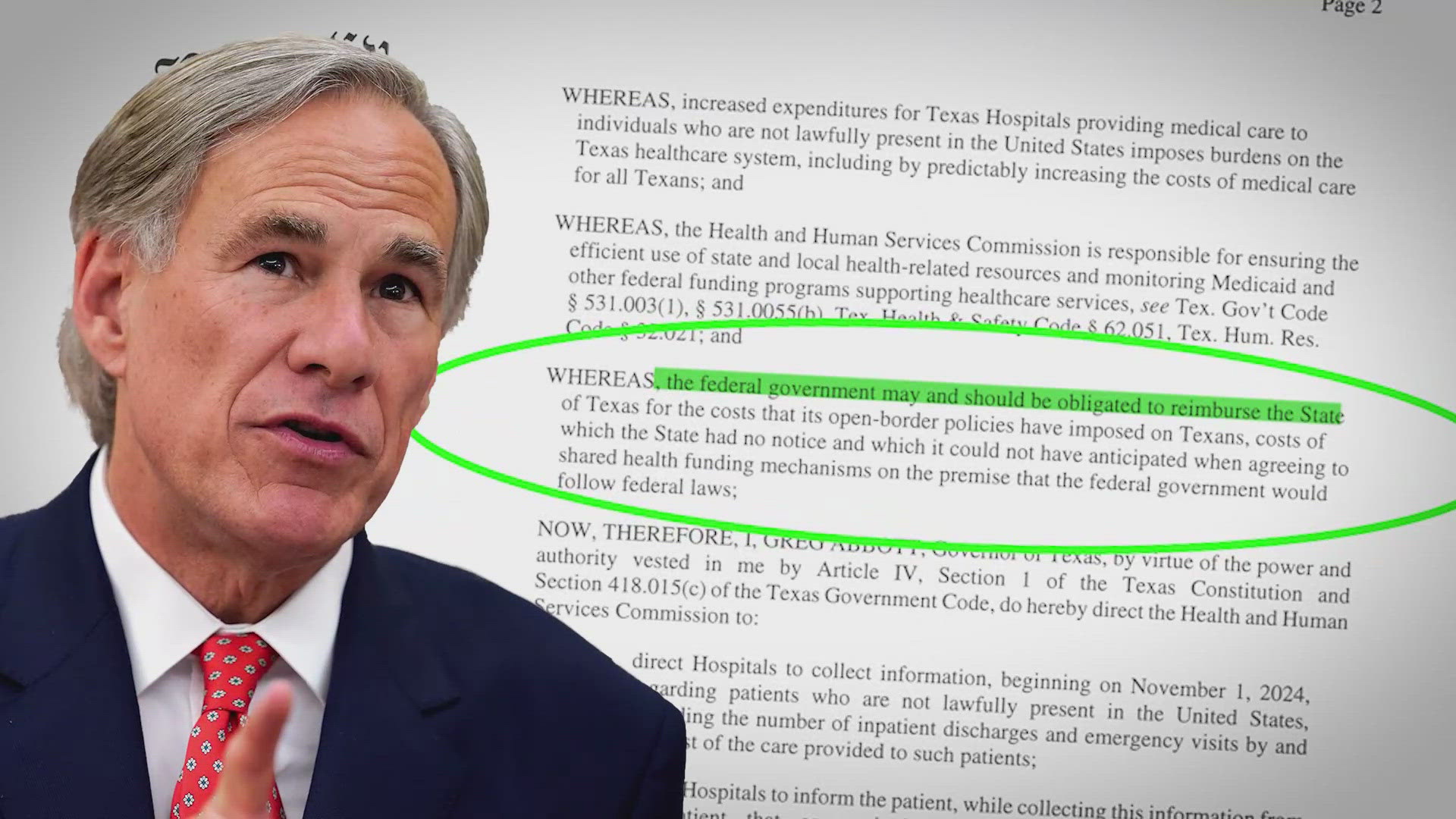 VERIFY looks to answer if all Texas hospitals have to ask and track patients' immigration status and if patients are required to answer the immigration question.