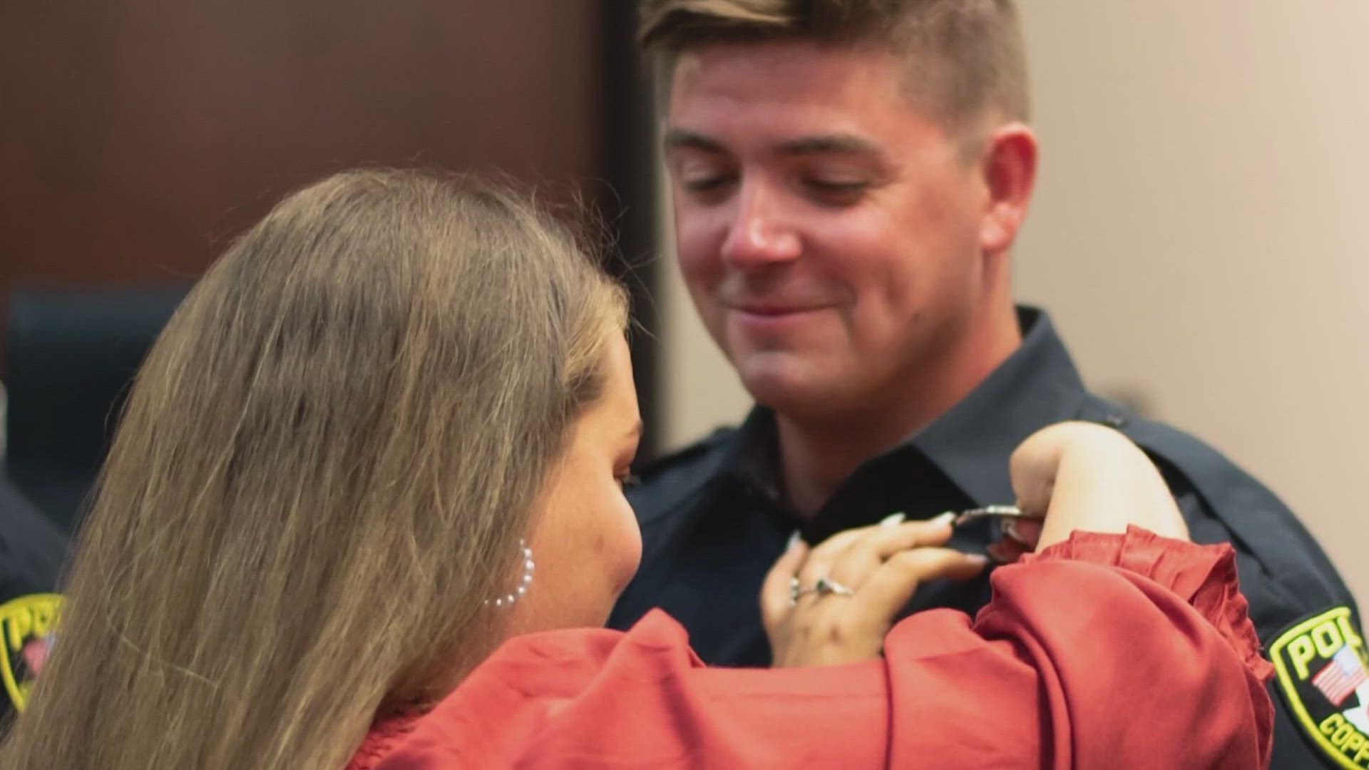 Roderick Sneed Texas Police Academy remembers Copperas Cove Officer Elijah Garretson ...