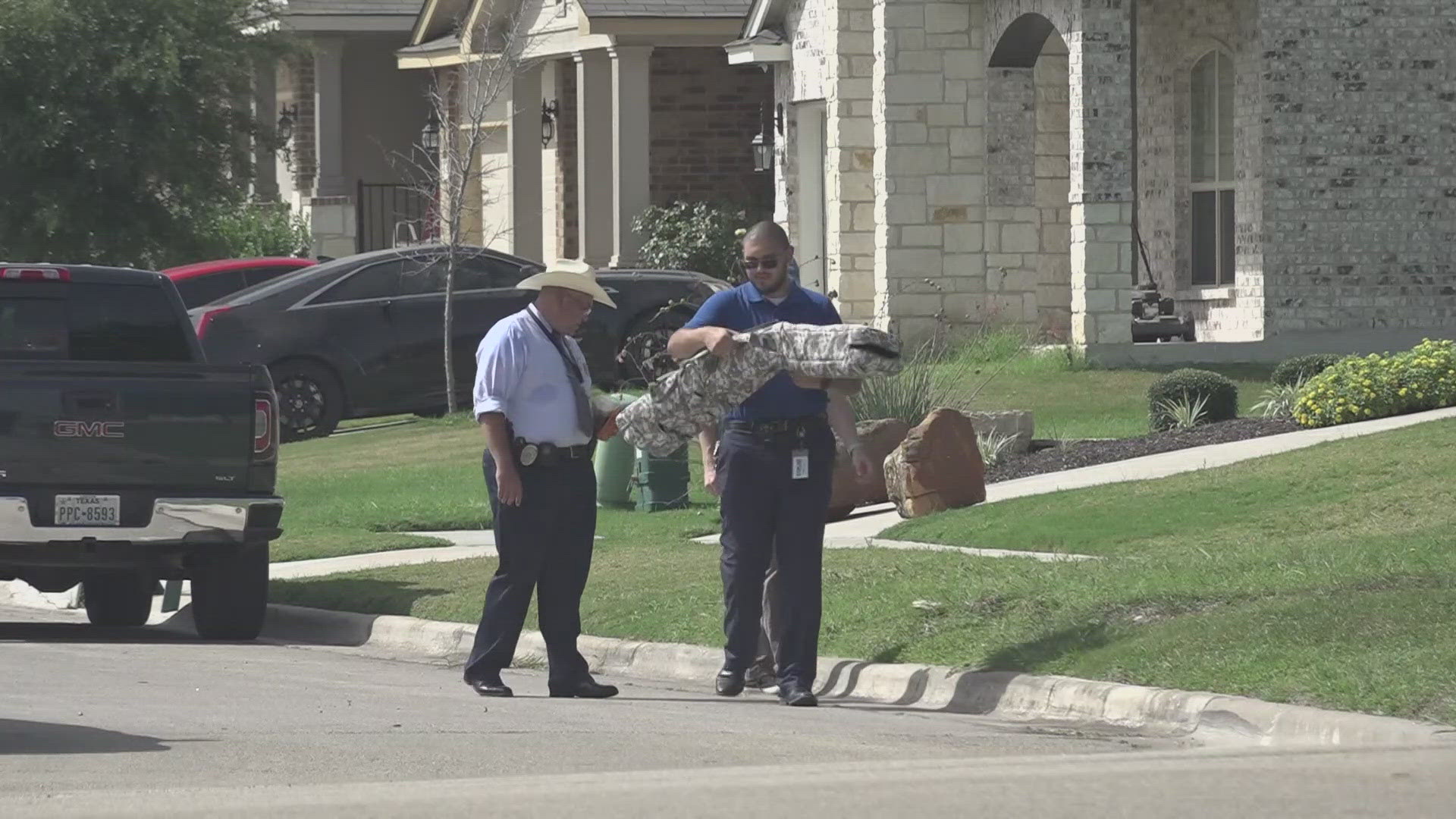 The shooting took place in the intersection of Malmaison and Glynhill Court.