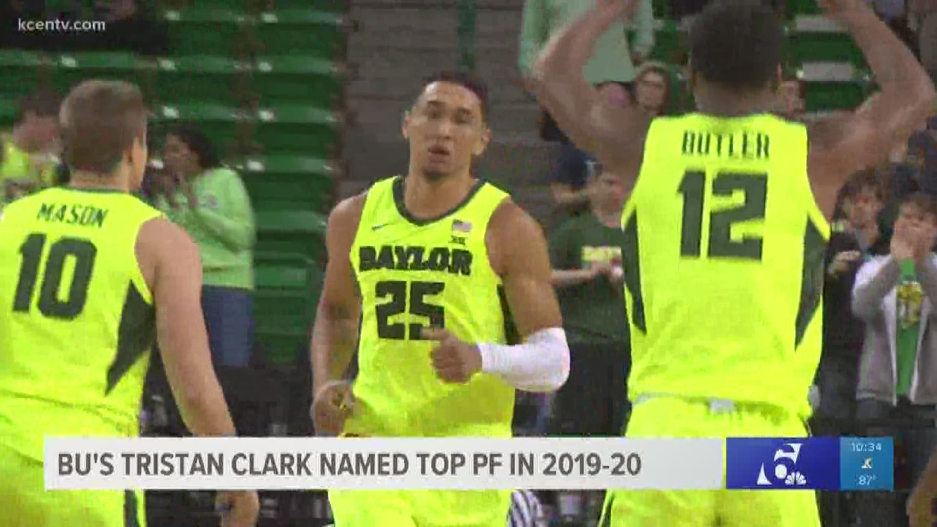 College insider Andy Katz has named Tristan Clark the top candidate to win the Karl Malone Award this upcoming season, which is given to the best power forward in the country.