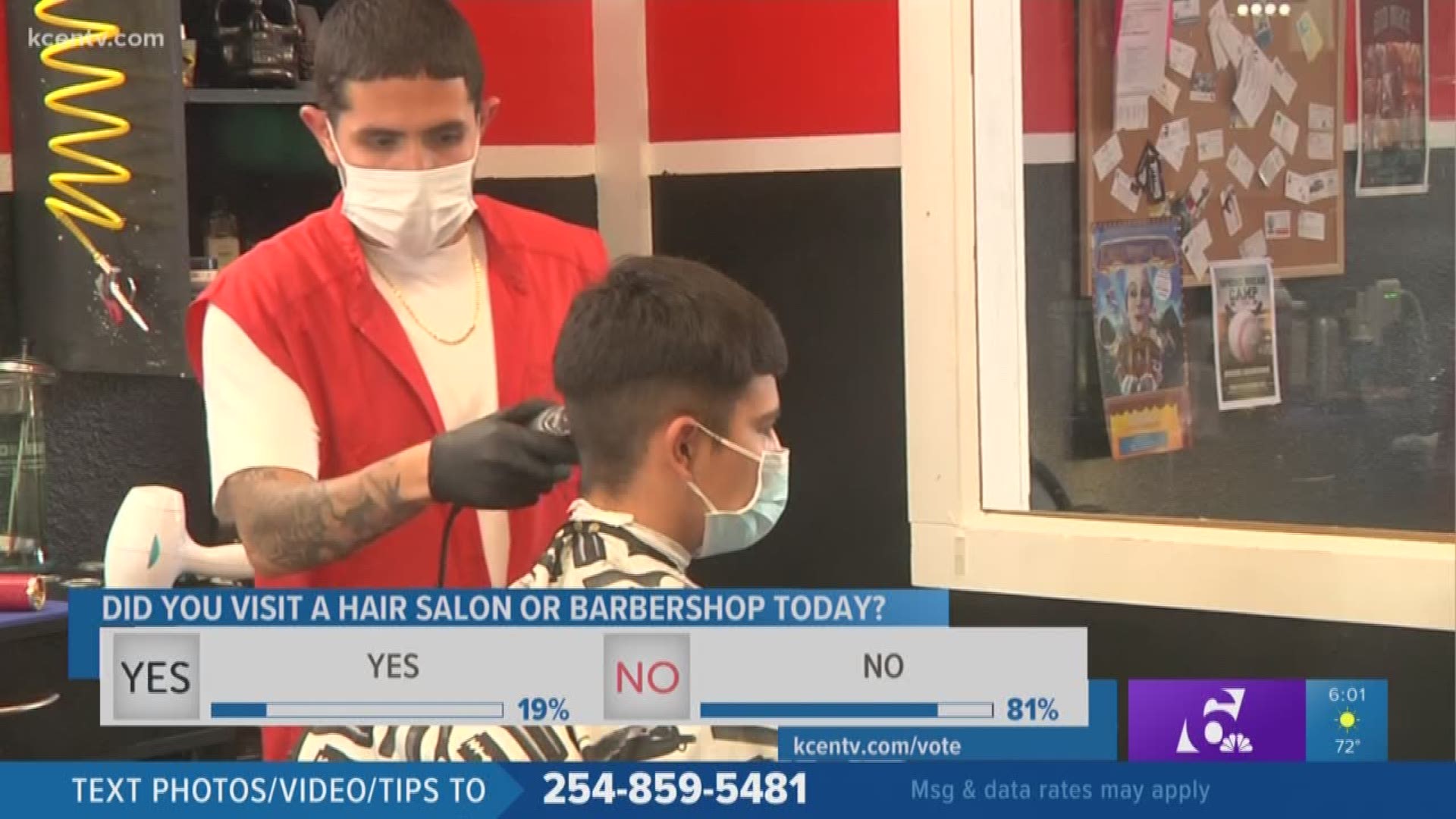 Lines were long at barbershops and salons Friday as they could officially reopen for business in Texas. However, some still chose to put off reopening.