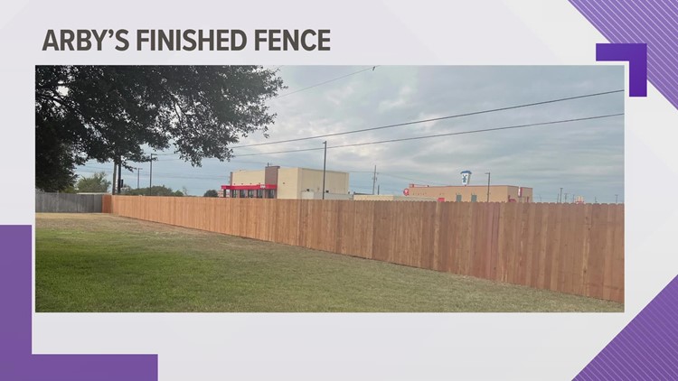 6 Fix update: Arby's follows through on promise to fix Temple woman's fence
