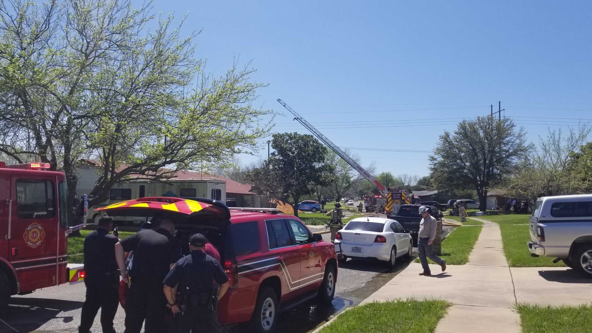 One person in the home was injured after an explosion in a Copperas Cove neighborhood Tuesday.