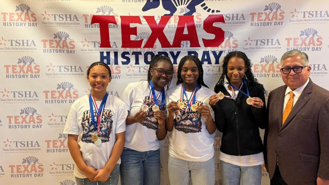 La Vega sixth graders win Texas History Day and advance to nationals