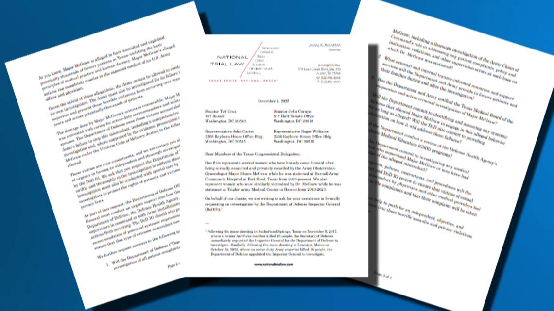 Attorneys demand DOD investigation into Fort Hood OBGYN case, outline questions for military