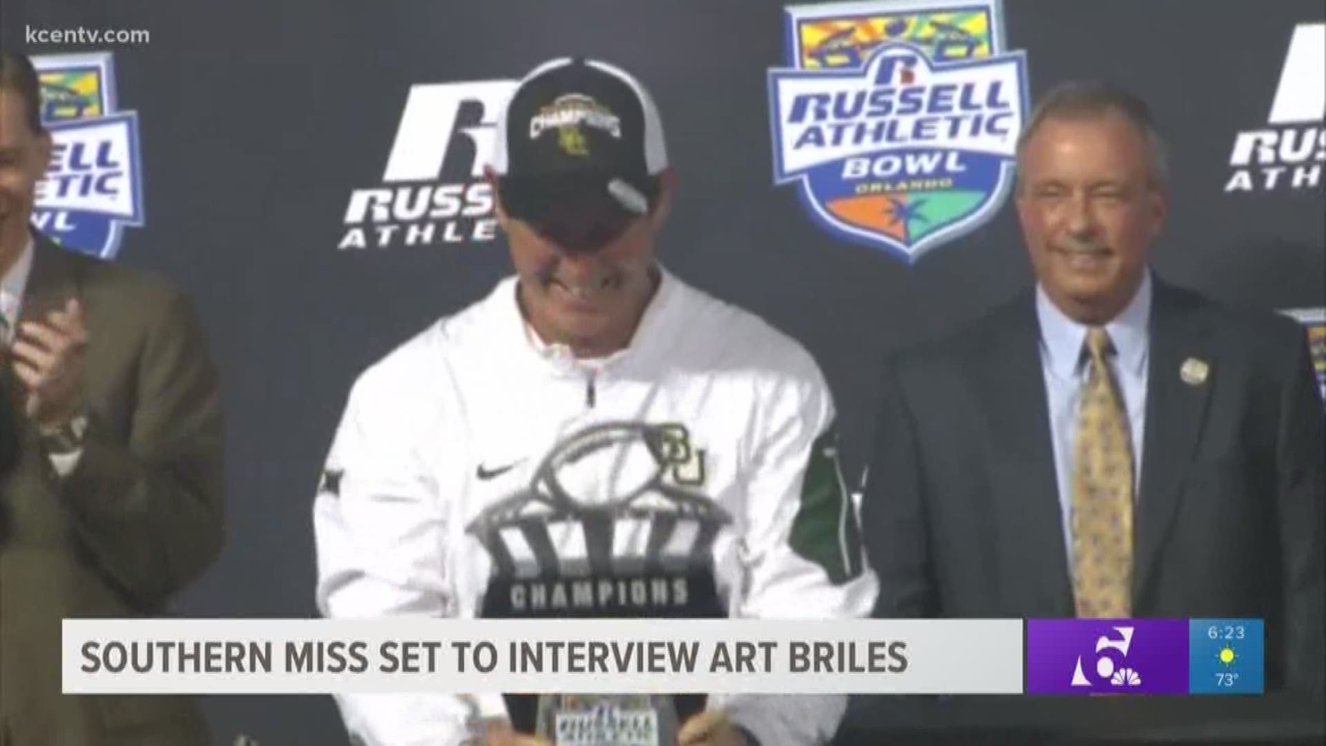 Briles is set to interview for Southern Mississippi's vacant offensive coordinator position.
