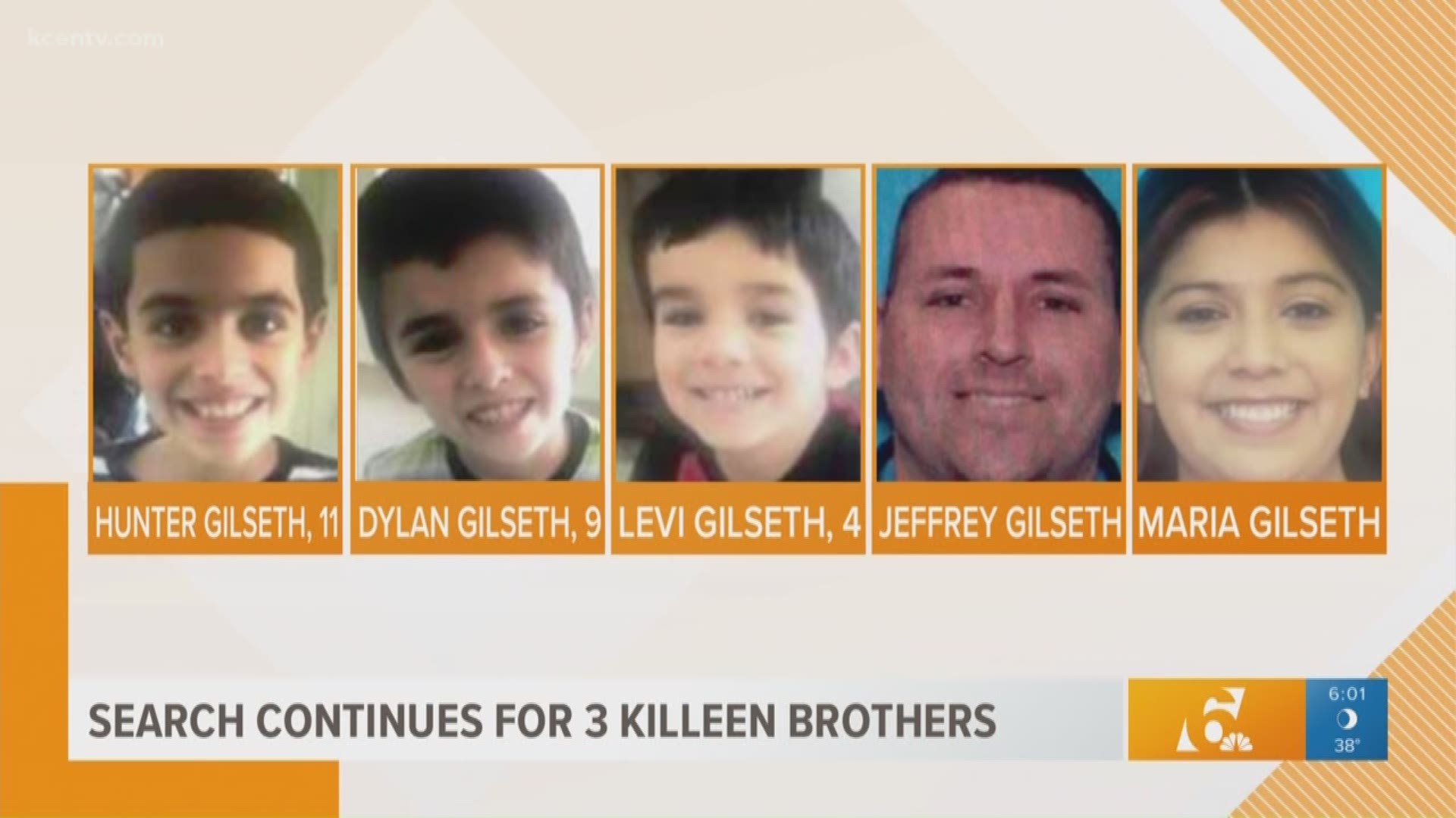 Officials are searching for three brothers taken from Killeen, who are believed to be in “imminent danger,” according to the McCulloch County Sheriff’s office. STORY: https://www.kcentv.com/article/news/local/3-brothers-in-imminent-danger-after-parents-kidnap-them-during-supervised-visit-in-killeen-police-say/500-3c17e307-db7b-49ba-9e1a-162e952f9b2e