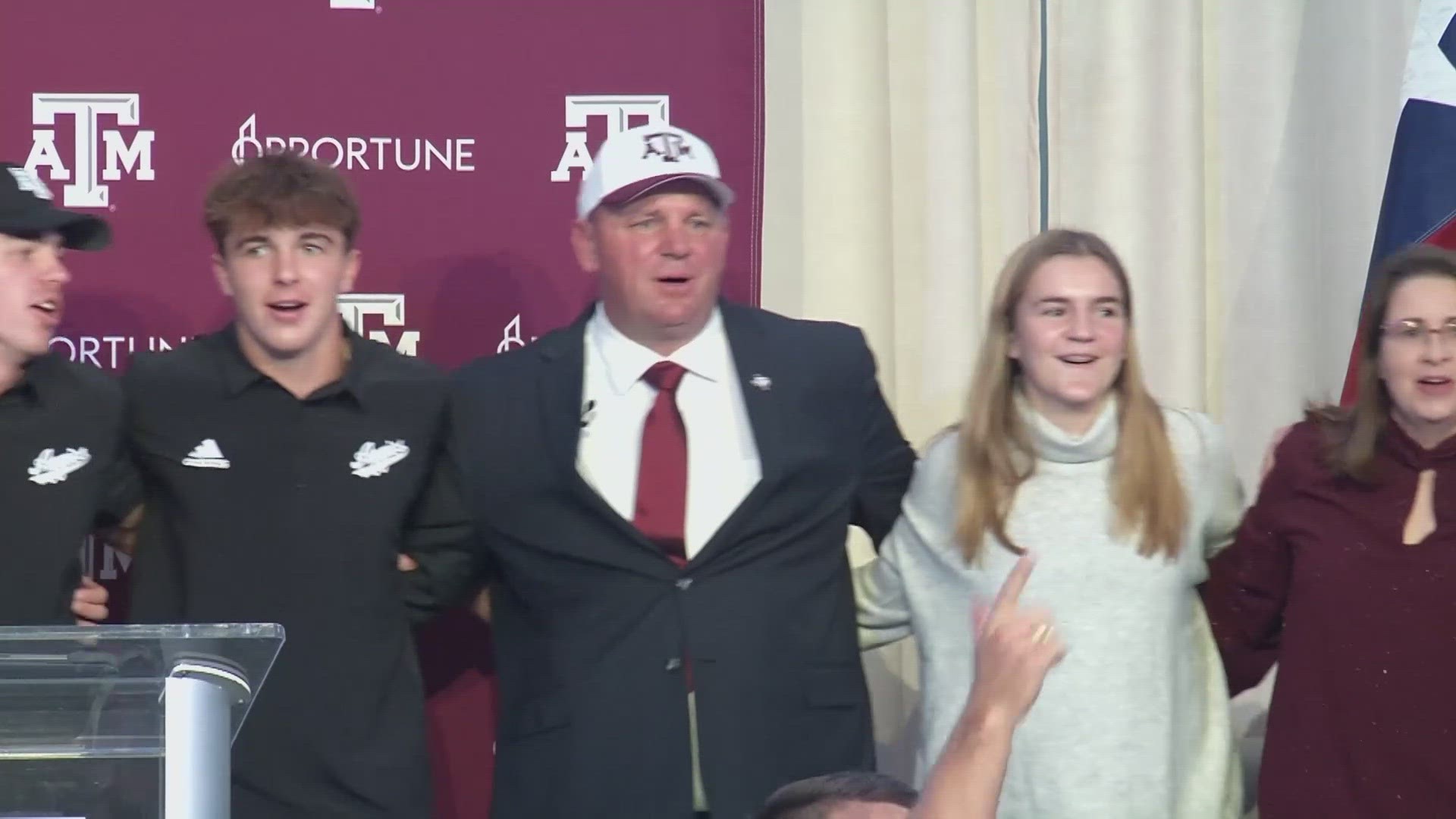 Two weeks after Jimbo Fisher was fired as the Aggies' head coach, former defensive coordinator Mike Elko has been named the new man in charge.