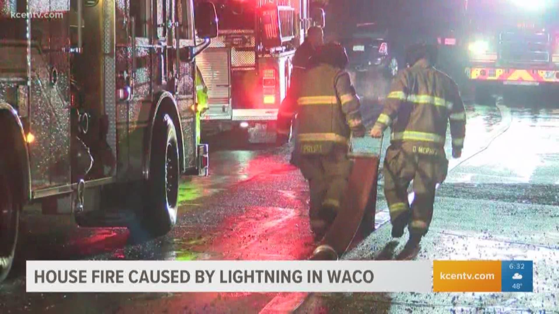 Thousands of power outages and two fires in Waco may have been caused by lightning