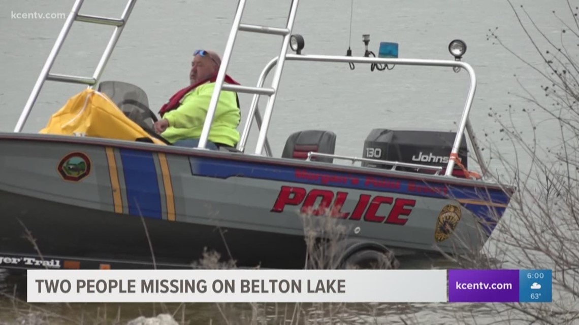 Two people missing on Belton Lake after canoe accident