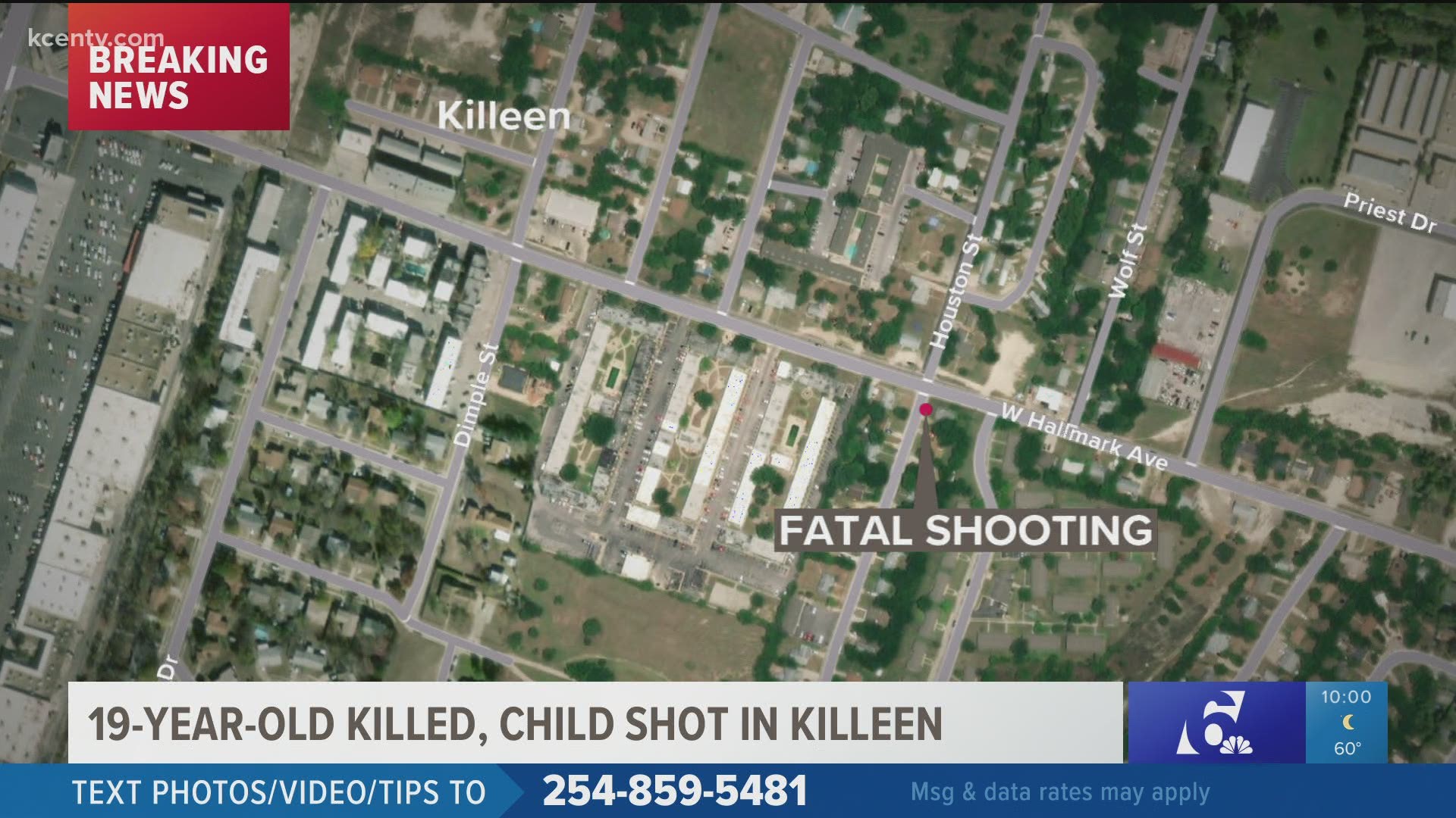 A 19-year-old died due to gunshot wounds Saturday afternoon while a 5-year-old is in the hospital with 'non-life threatening' injuries, Killeen PD says.