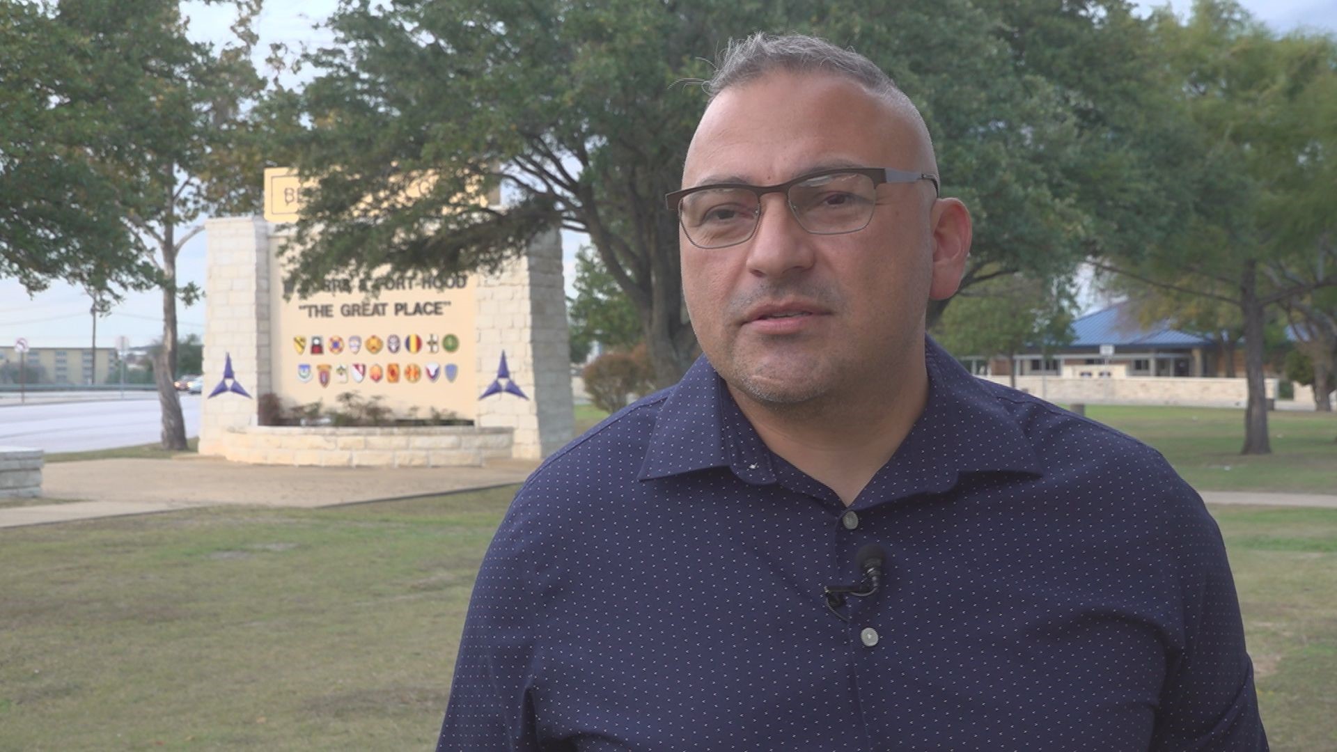 Oscar Salazar said the United Service Organizations (USO) on Fort Hood is helping him transition into the civilian world.