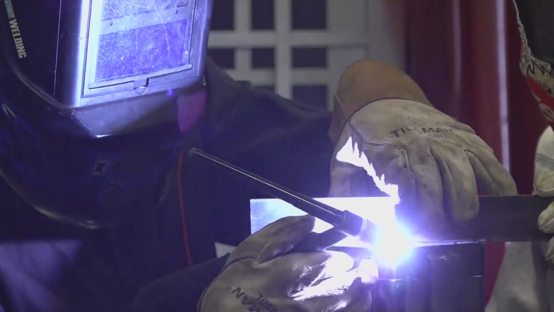 Killeen ISD has seen a record number of students join their welding courses, with more girls getting involved too.