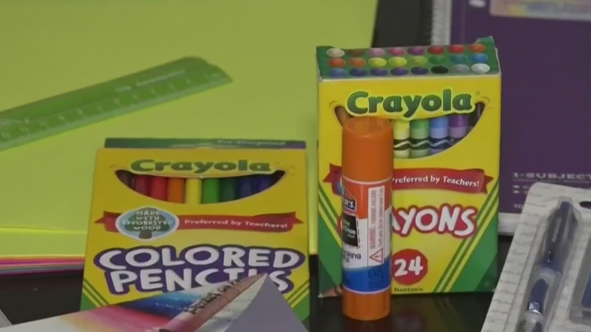 The organization will be collecting school supplies for local families through July 17.