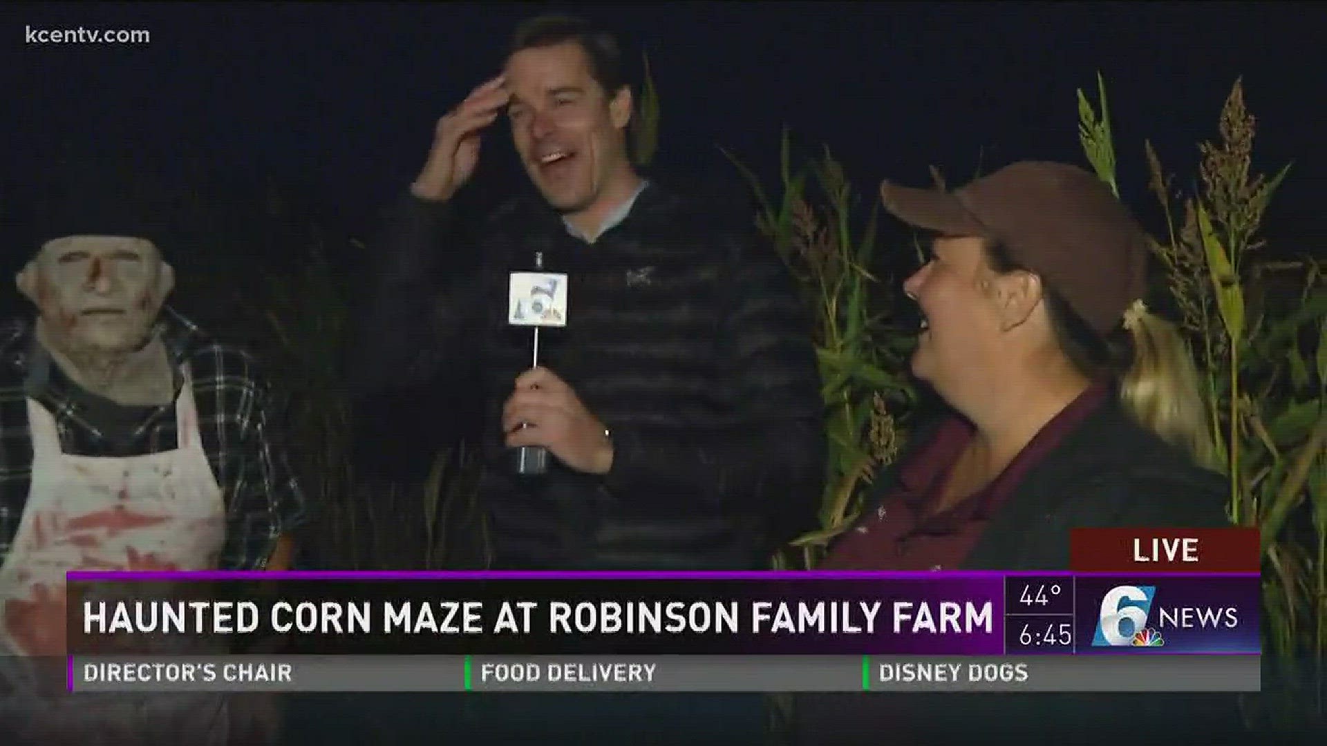 Haunted Corn Maze at Robinson Family Farm