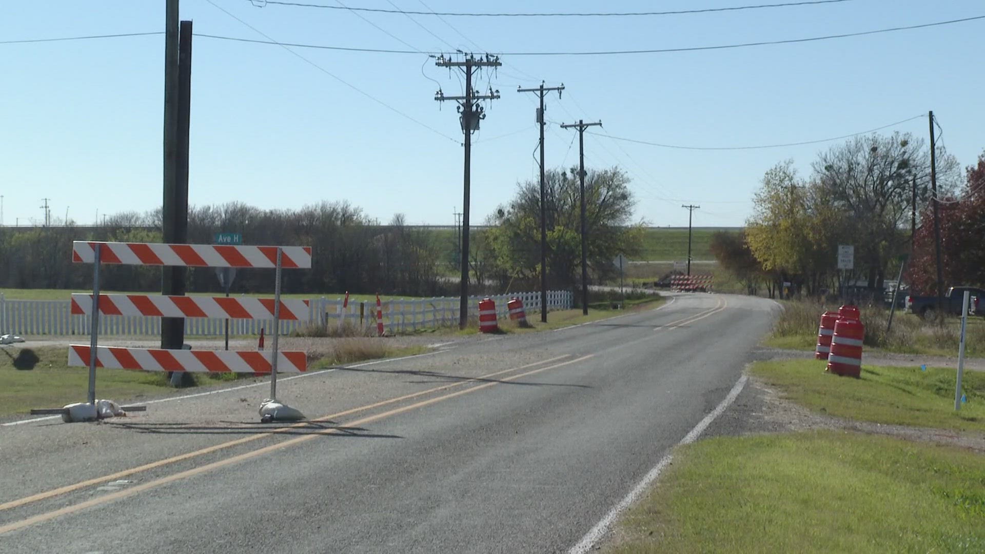 Residents are concerned that the construction is posing a safety hazard.