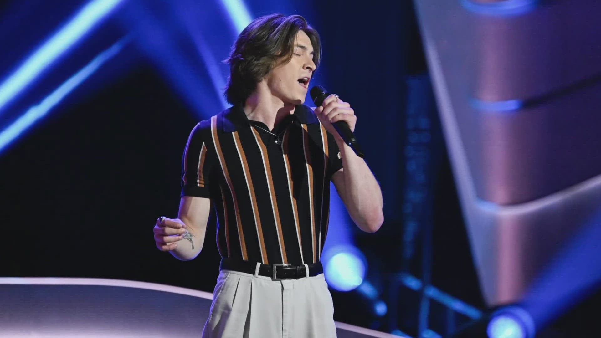 Michael Alexandersson is hoping to win over the hearts and ears of the judges on tonight's episode.