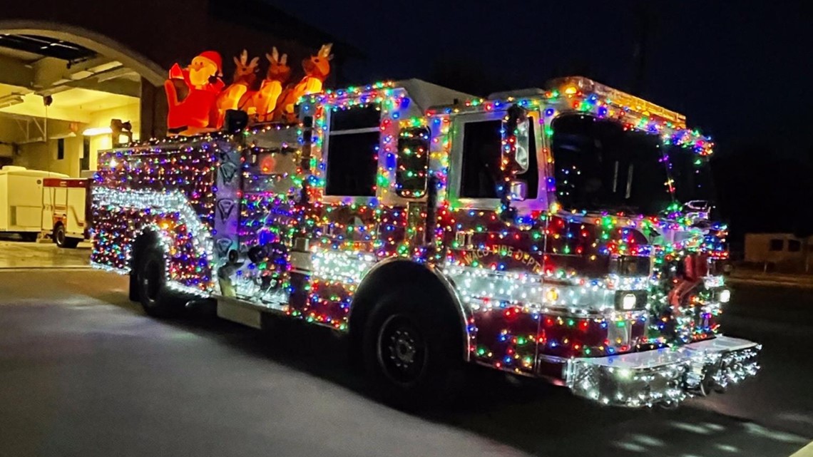 Waco Holiday Cheer Truck is rolling into your neighborhood