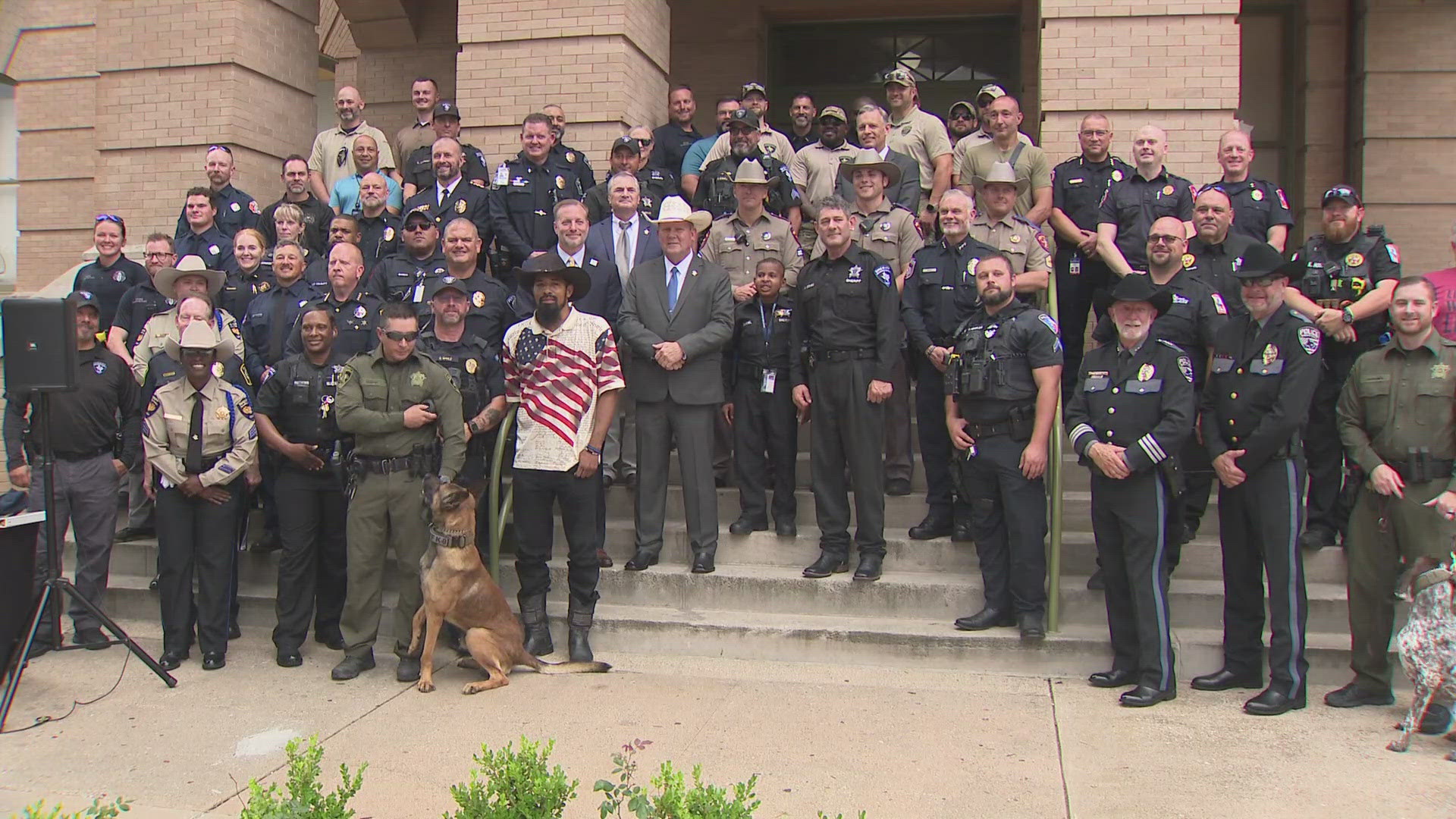 DJ Daniel has been sworn in at more than 900 police departments and public safety agencies.