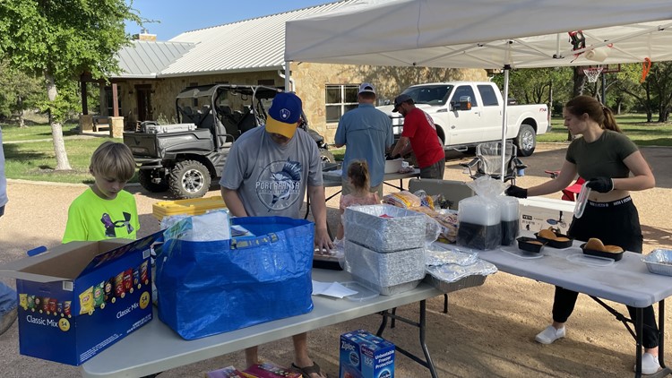 'It's the least we could do': Salado community making food for tornado victims