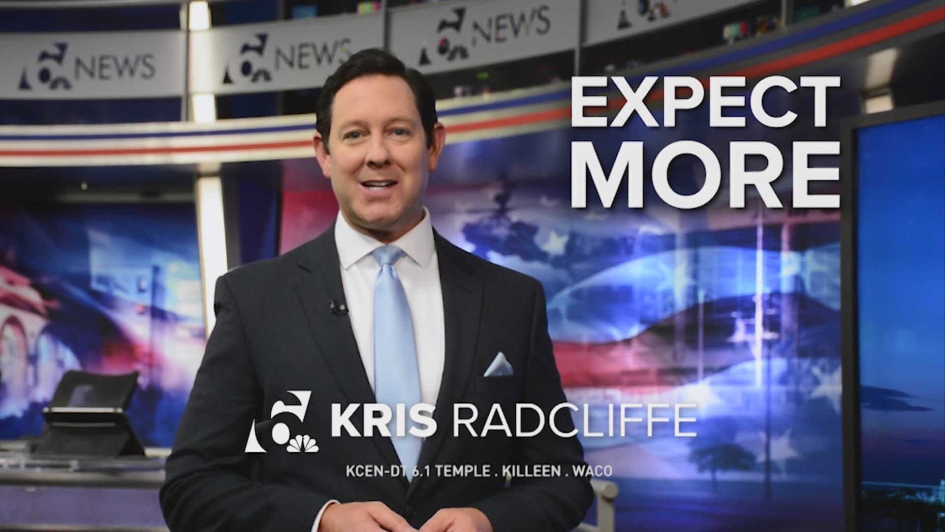 Kris Radcliffe co-anchors 6 News at 5, 6 and 10 p.m.